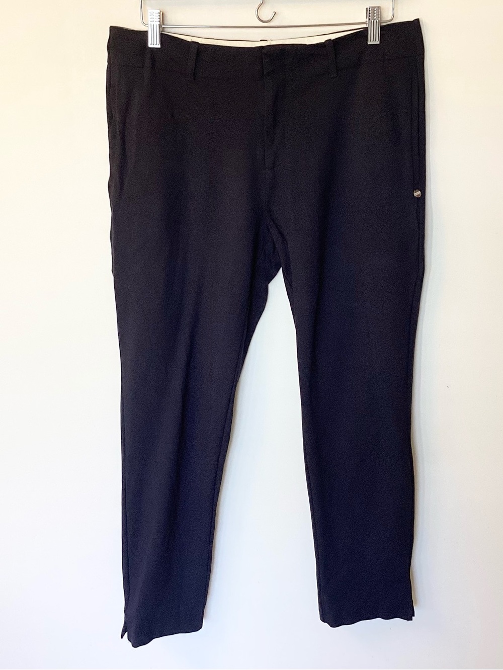 Scotch & Soda Maison Scotch Women’s Stitched Stretch Trousers - Navy - L